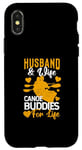 Coque pour iPhone X/XS Mariage Mariage Mari Et Femme Canoë Buddies For Life