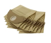 10 X VACUUM CLEANER HOOVER BAGS FOR KARCHER A2004, A2054, A2024