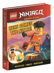 Buster Books - LEGO® NINJAGO®: Here Comes the Ninja! (with Arin minifigure and dragon mini-build) Bok