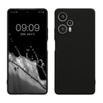 Matte TPU Case for Xiaomi Poco F5 5G - Black