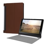 Lenovo Tab 3 Plus 10 PU leather flip case - Brown Brun