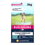 Eukanuba Chien Grain Free Adult S/M Chicken 3 kg