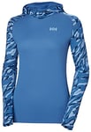 Helly Hansen Women's W Lifa Active Solen Gr Hoodie Shirt, Azurite, XL UK