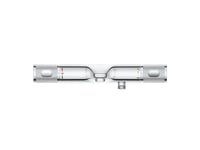 Grohe Grohtherm 1000 Performance, Krom, Metall, Vägg, Roterande Kranvred, Dubbel, 1/2
