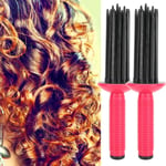 Hair Curler Hair Fluffy Curlingl Comb Anti‑Slip Curling Wand Hairstyling GFL