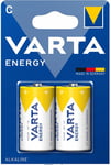 Varta ENERGY C/LR14 Alkaliska Batterier 2st