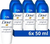 Dove Advanced Care Original Anti-perspirant Deodorant 8.33 ml (Pack of 6)