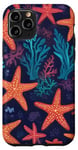 Coque pour iPhone 11 Pro Corail esthétique étoile de mer
