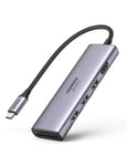 CM511 5-in-1 Adapter USB-C Hub to 3x USB3.0 + HDMI + TF/ SD Gray