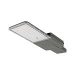 V-Tac 20W Solar gatulampa LED - Inkl. fjärrkontroll, IP65 - Kulör : Neutral