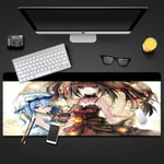 DATE A LIVE XXL Gaming Mouse Pad - 900 x 400 x 3 mm – extra large mouse mat - Table mat - extra large size - improved precision and speed - rubber base for stable grip - washable-3_900x400
