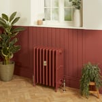 Radiateur fonte - 66 cm - 6 colonnes - Eating Room Red 43 de Farrow & Ball - Choix de tailles - Isabel