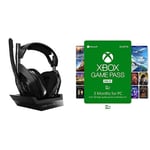 Xbox One Headphones With Microphone Logitech Astro A50 Black Game NEW