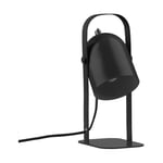 Villa Collection Nesvik lampe de table, lampe de table rétro design industriel, petite lampe de chevet ou lampe de bureau, lampe de table avec câble, 15 x 11 x 28,5 cm, noir