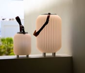 Nikki Amsterdam - The.Lampion XS Lampa med inbyggd Bluetooth-högtalare & vinkylare Vit