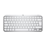 Logitech MX Keys Mini For Mac Minimalist Wireless Illuminated Keyboard Bluetooth QWERTY English Grey
