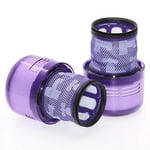 2 x Filters for DYSON V11 V15 Cordless Vacuum Cleaner Washable Purple