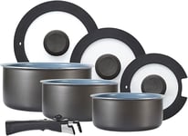 Tower Freedom T800201 7 Piece Cookware Set with Ceramic 7