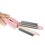 Folding Adjustment Mini Straightener & Curler Comb Hair Stick Styling Tool GFL
