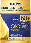 NIVEA Q10 Power 60 + Skin Anti-Wrinkle + Replenishing Night Cream (50 ml), Powe