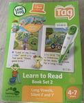 LEAP FROG TAG LEARN TO READ LONG VOWELS BOOK SET 2 READING SET 4-7 6 BOOKS NEW