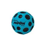 Waboba Highest Super Moon Ball-Bounces Out of This World-Original Patented Design-Craters Make Pop Sounds When It Hits The Ground-Easy to Grip, Colour-Blue, 65 mm