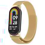 Milanese Loop Armband Xiaomi Mi Band 9 Guld