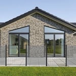 Hortus Spalje för Glasstaket Trellis for glass fence 1000x1000 mm