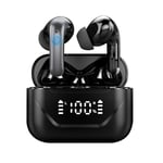 Öronproppar för realtidsöversättning, 3-i-1 Språköversättande Hörlurar 144 Språk och Accenter, Översättningsheadset WWireless Bluetooth Black
