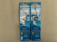 2 x ORAL-B PRECISION CLEAN ELECTRIC TOOTHBRUSH REPLACEMENT HEADS 2 PACK Sealed