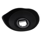 vhbw Oeilleton pour viseur compatible avec Sony Alpha A99 II, ILCA-99M2, ILCE-7, ILCE-7M2 appareil photo reflex DSLR oculaire - noir, verrouillable