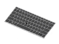 HP - Erstatningstastatur for bærbar PC - bakbelysning - for EliteBook 830 G5 Notebook, 830 G6 Notebook