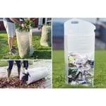 Modulo POP-UP papperskorg/påshållare för plastpåsar