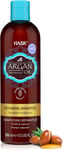 HASK ARGAN OIL Shampoo, Repairing for all hair types, 355 ml (Pack of 1) 