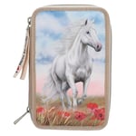 Miss Melody - Trippelpennfodral - Poppy Sand - Beige
