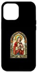 iPhone 15 Plus Saint Philomena Stained Glass Church Window Case