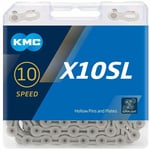 KMC X10-SL Bicycle Cycle Bike Chain Silver - 114 Links