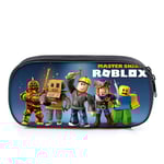 Roblox tryckt pojkar flickor stor kapacitet pennfodral penna väska student skola brevpapper arrangör påse tillbaka till skolan present C