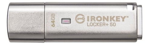 Kingston 64GB IKLP50 AES USB, w/256bit