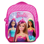 Child Kids Large Pink Girls Barbie Back To School Backpack Rucksack