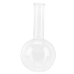 ibasenice Glass Flask 250ml Round-Bottom Flask Narrow Mouth Flask for Lab Scientific School Class