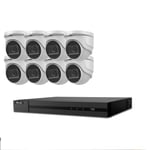 HILOOK 5MP CCTV DVR 16CH HD SYSTEM OUTDOOR EXIR 8X CAMERA HOME SECURITY KIT 4IN1 (2TB HDD PRE INSTALLED)