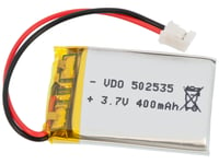 Batteri LiPo 3.7V 400mAh
