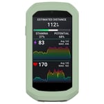EIDERWOOD Garmin Edge 1050 Silikon Cykel Dator Skal - Ljusgrön