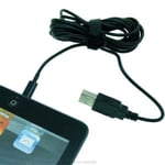 2m Long Data Sync USB Cable Lead for iPad 4 4th Gen