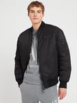 Armani Exchange Zip Through Jacket - Black , Black, Size 2Xl, Men
