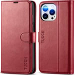 TUCCH Wallet Case for Iphone 14 Pro Max (6.7") 2022 5G, Magnetic PU Leather Prot