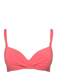 Tanna Bikini Push-Up Bra Swimwear Bikinis Bikini Tops Push-up Bikinitops Pink Femilet