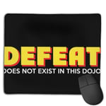 Cobra Kai Fear Pain and Defeat Do Not Exist in This Dojo, Trucker Cap Customized Designs Non-Slip Rubber Base Gaming Mouse Pads for Mac,22cm×18cm， Pc, Computers. Ideal for Working Or Game