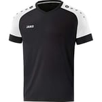 JAKO Men's Champ 2.0 KA Jersey, black/White, M